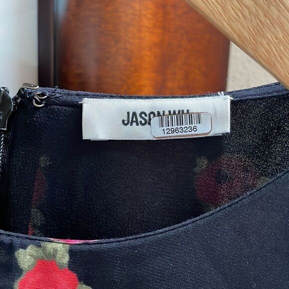 Jason Wu Silk Long Sleeve Mini Dress 4 - Picture 7 of 10